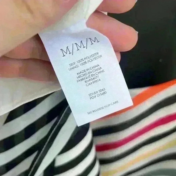 CABI #5042 Stripe Lined Tank Size Medium - Picture 9 of 9